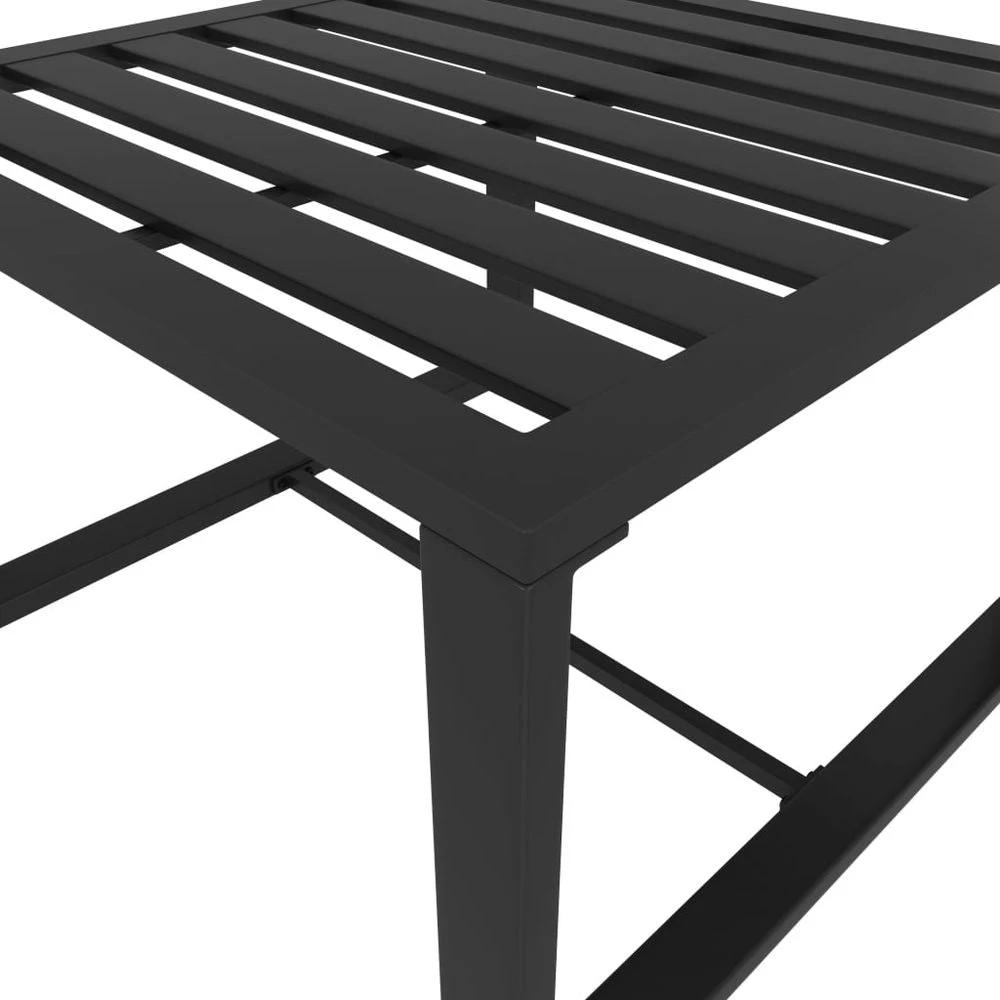 Coffee Table Aluminium vidaXL Anthracite by vidaXL