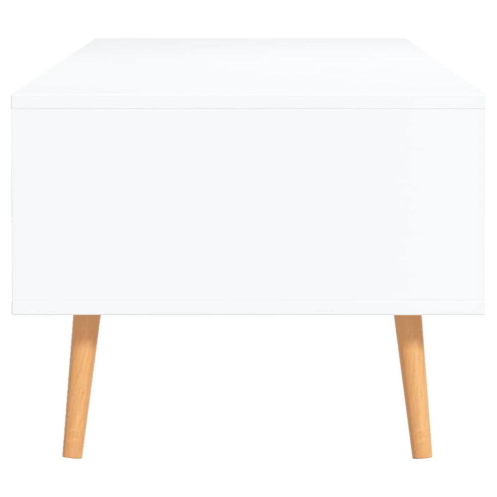 vidaXL Coffee Table White 100x49.5x43 cm vidaXL Engineered Wood - Coffee Tables Coffee Table