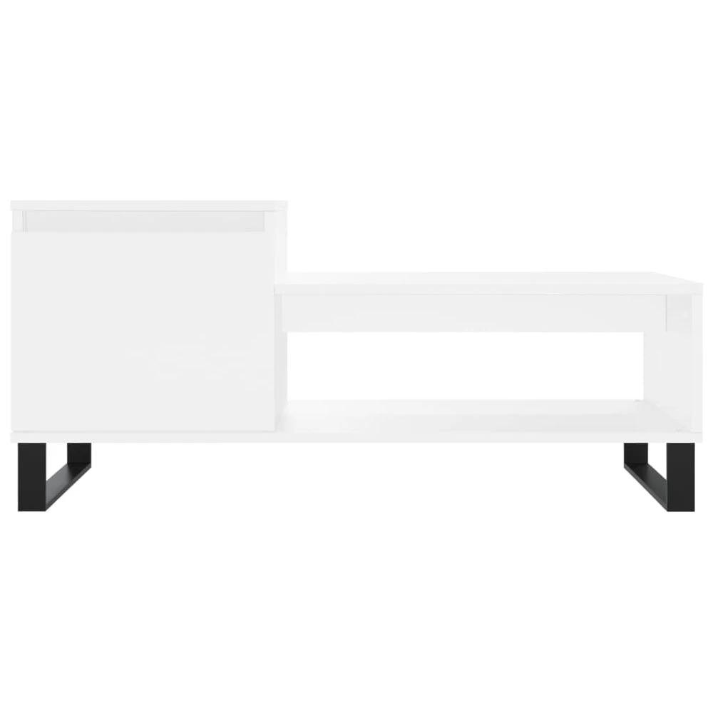 vidaXL Coffee Table White 100x50x45 cm vidaXL Engineered Wood - Coffee Tables Coffee Table