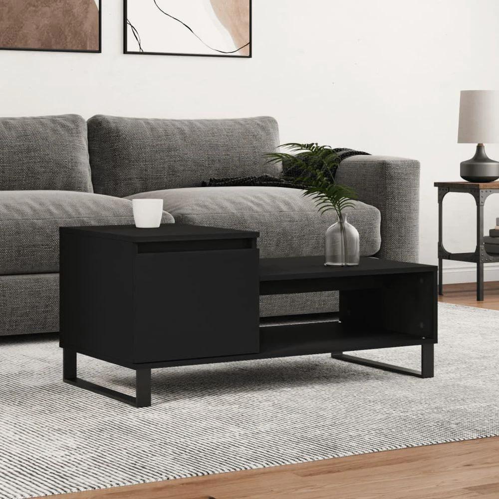 vidaXL Coffee Table White 100x50x45 cm vidaXL Engineered Wood - Coffee Tables Coffee Table