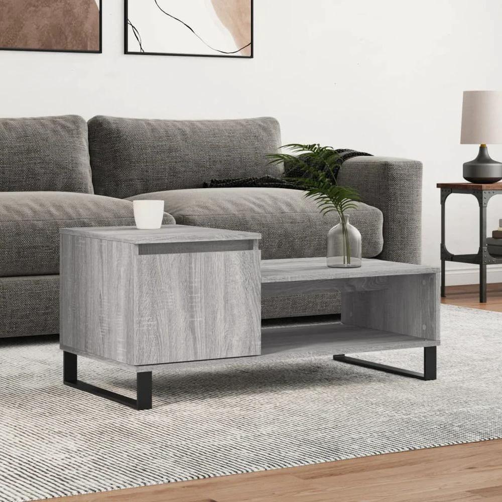 vidaXL Coffee Table White 100x50x45 cm vidaXL Engineered Wood - Coffee Tables Coffee Table