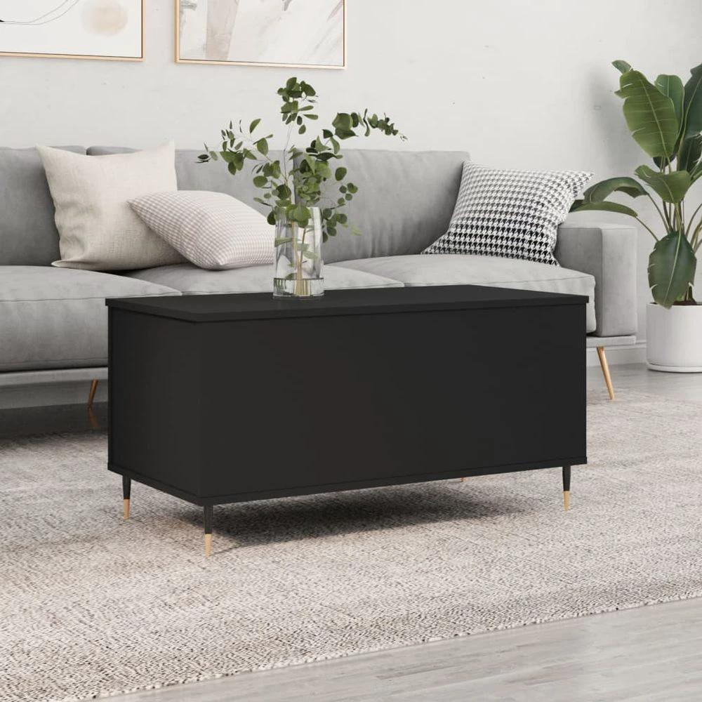 Coffee Table White 90x44.5x45 cm vidaXL Engineered Wood by vidaXL