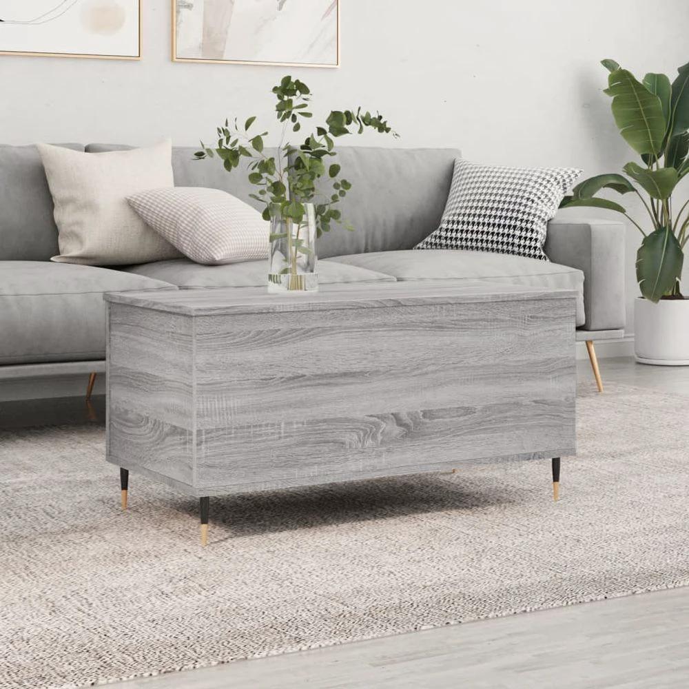 vidaXL Coffee Table White 90x44.5x45 cm vidaXL Engineered Wood - Coffee Tables Coffee Table