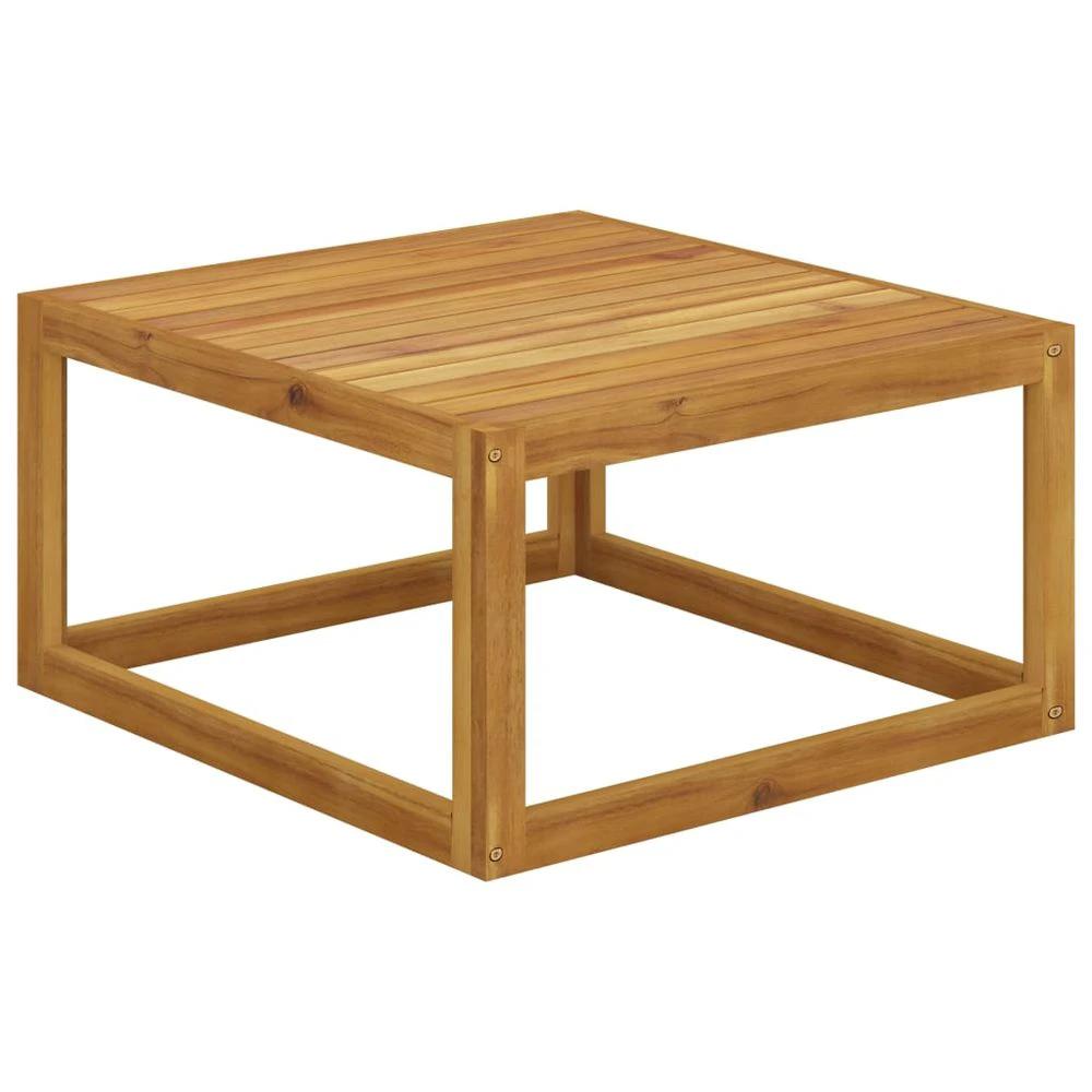 Coffee Table 68x68x29 cm vidaXL Solid Acacia Wood by vidaXL
