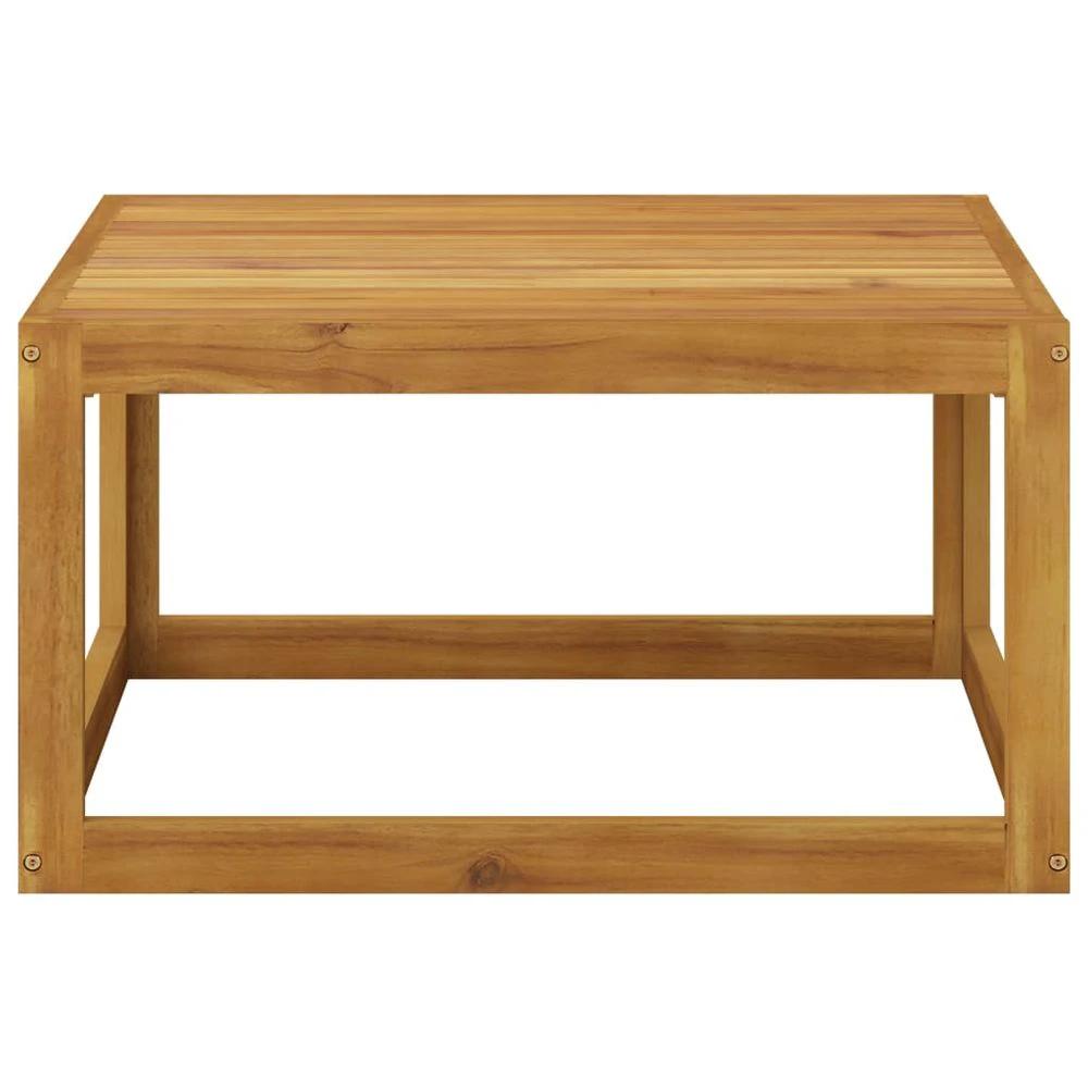 Coffee Table 68x68x29 cm vidaXL Solid Acacia Wood by vidaXL