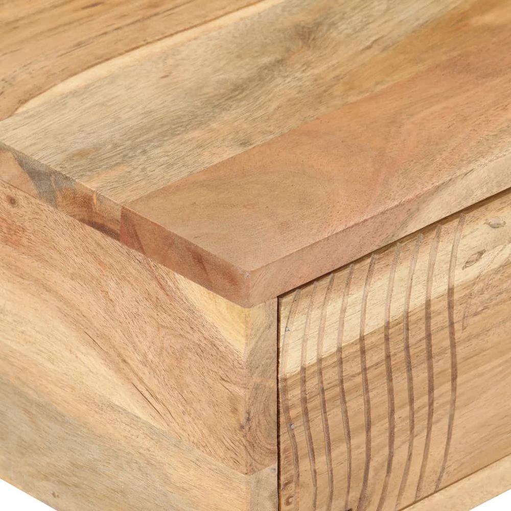 Coffee Table 100x50x40 cm vidaXL Solid Acacia Wood by vidaXL