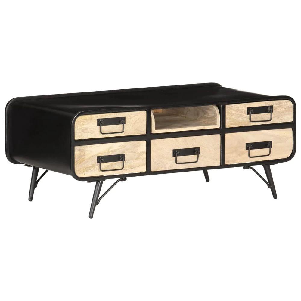 vidaXL Coffee Table 100x50x40 cm vidaXL Solid Mango Wood - Coffee Tables Coffee Table
