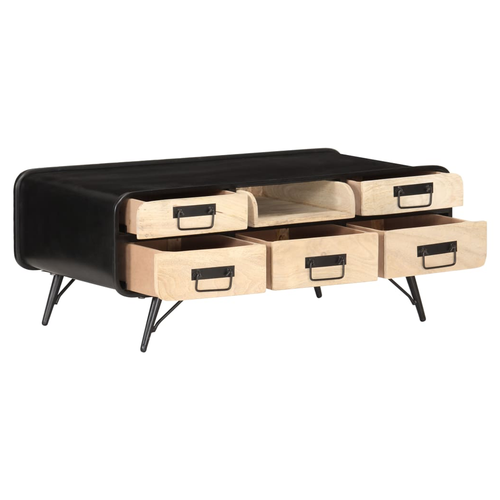 vidaXL Coffee Table 100x50x40 cm vidaXL Solid Mango Wood - Coffee Tables Coffee Table