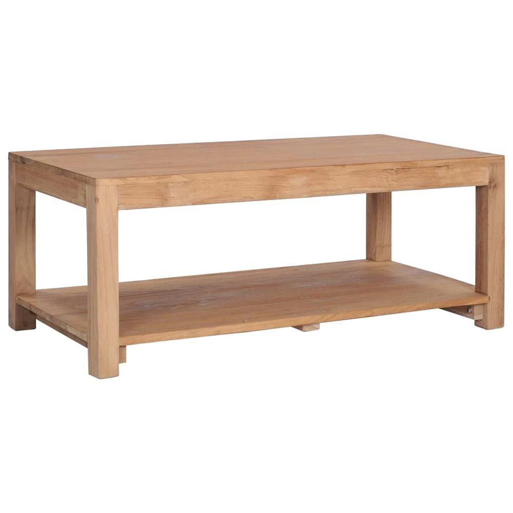 vidaXL Coffee Table 100x50x40 cm vidaXL Solid Teak Wood - Coffee Tables Coffee Table