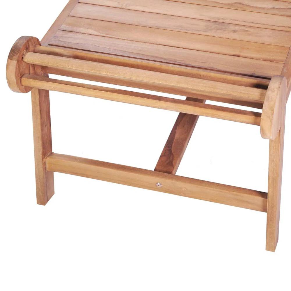 Coffee Table 100x50x45 cm vidaXL Solid Teak by vidaXL