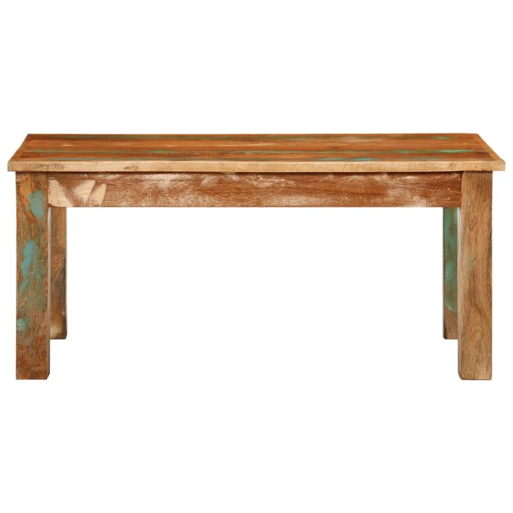 vidaXL Coffee Table 100x55x45 cm vidaXL Solid Wood Reclaimed - Coffee Tables Coffee Table
