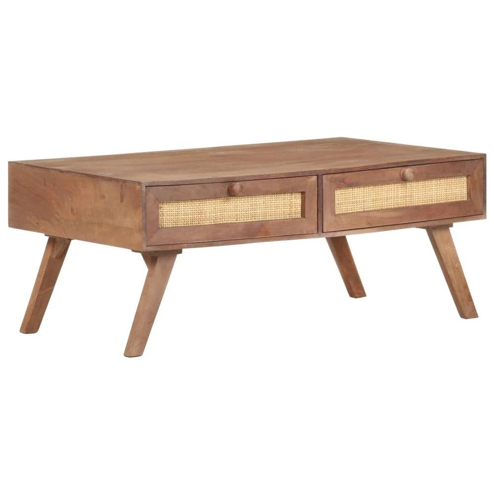 Coffee Table 100x60x40 cm vidaXL Solid Mango Wood by vidaXL