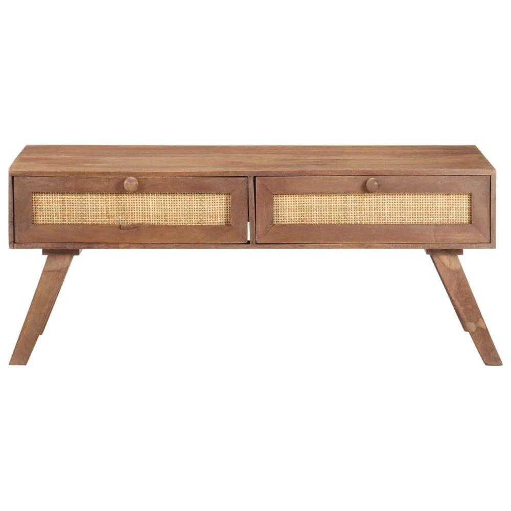 Coffee Table 100x60x40 cm vidaXL Solid Mango Wood by vidaXL