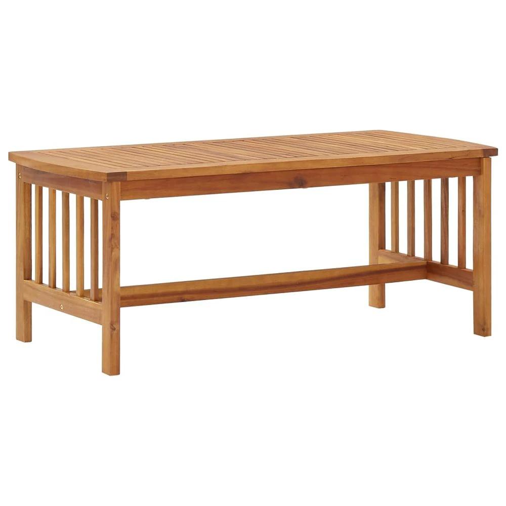 vidaXL Coffee Table 102x50x43 cm vidaXL Solid Acacia Wood - Coffee Tables Coffee Table