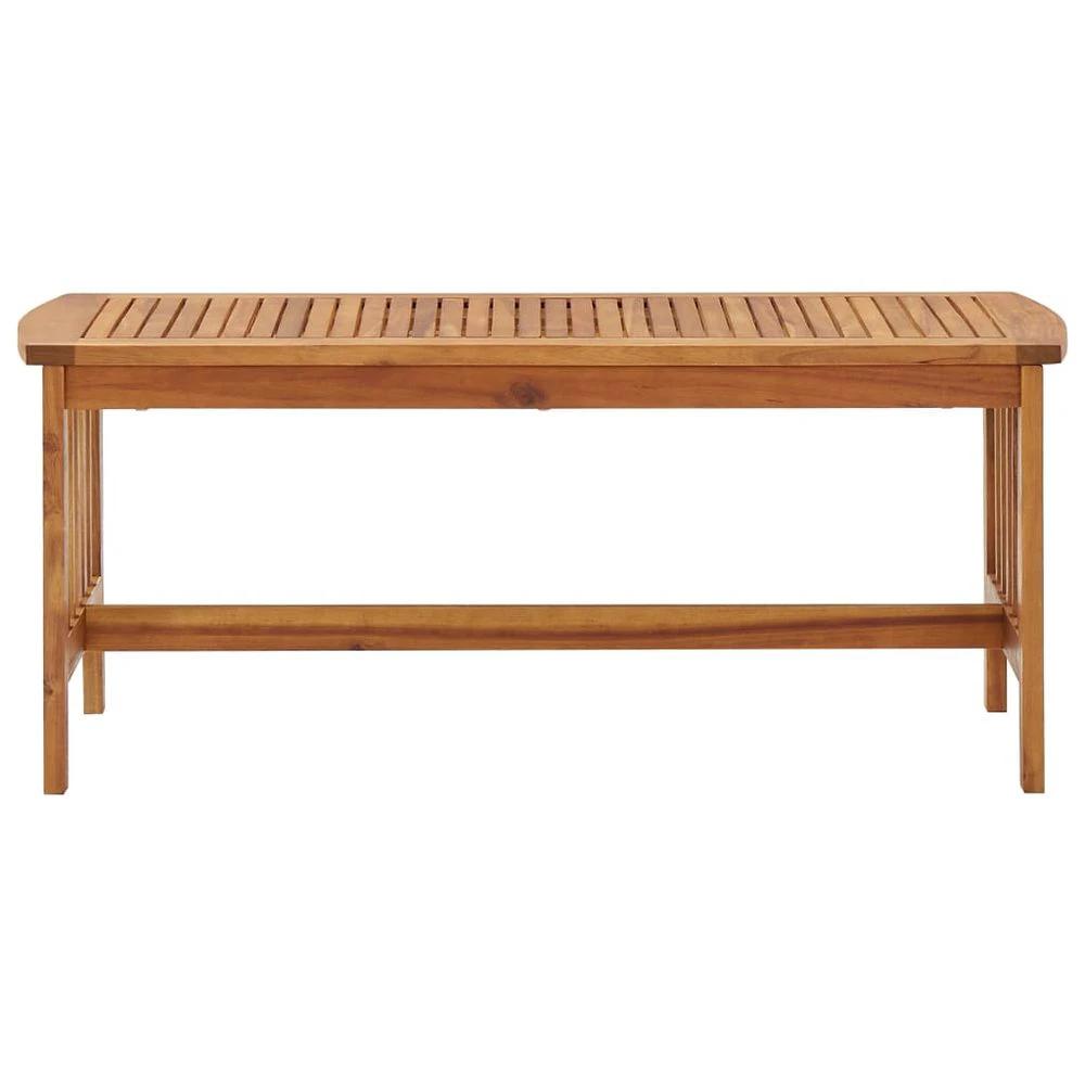 vidaXL Coffee Table 102x50x43 cm vidaXL Solid Acacia Wood - Coffee Tables Coffee Table