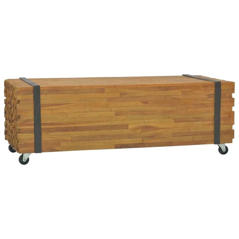 vidaXL Coffee Table 110x45x38 cm vidaXL Solid Teak Wood - Coffee Tables Coffee Table