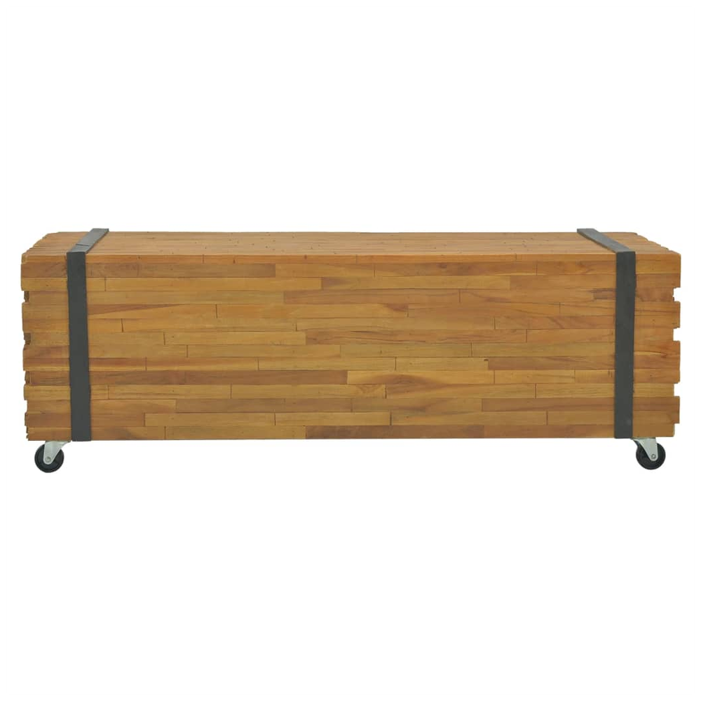 vidaXL Coffee Table 110x45x38 cm vidaXL Solid Teak Wood - Coffee Tables Coffee Table