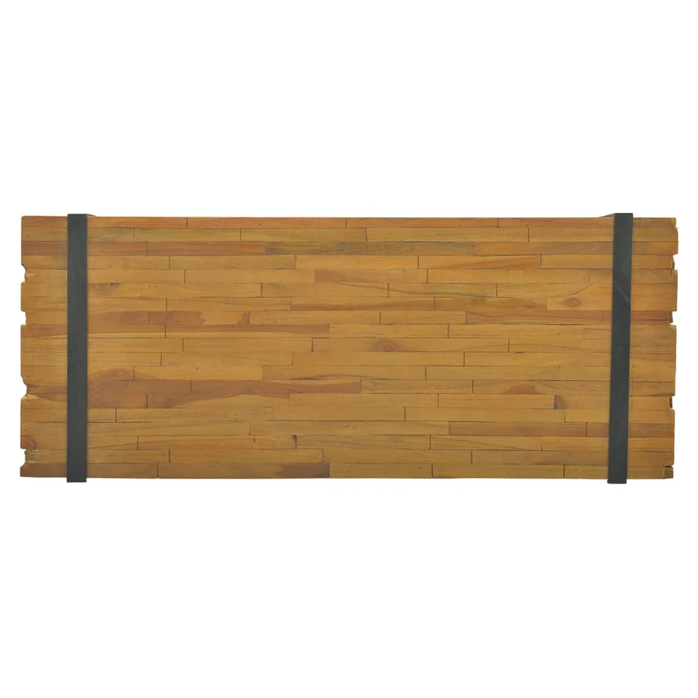 Coffee Table 110x45x38 cm vidaXL Solid Teak Wood by vidaXL