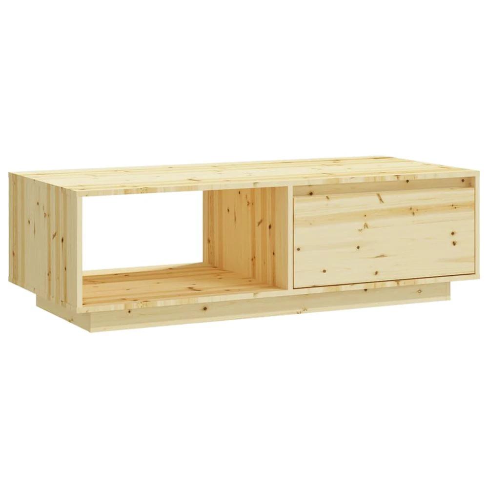 vidaXL Coffee Table 110x50x33.5 cm vidaXL Solid Firwood - Coffee Tables Coffee Table