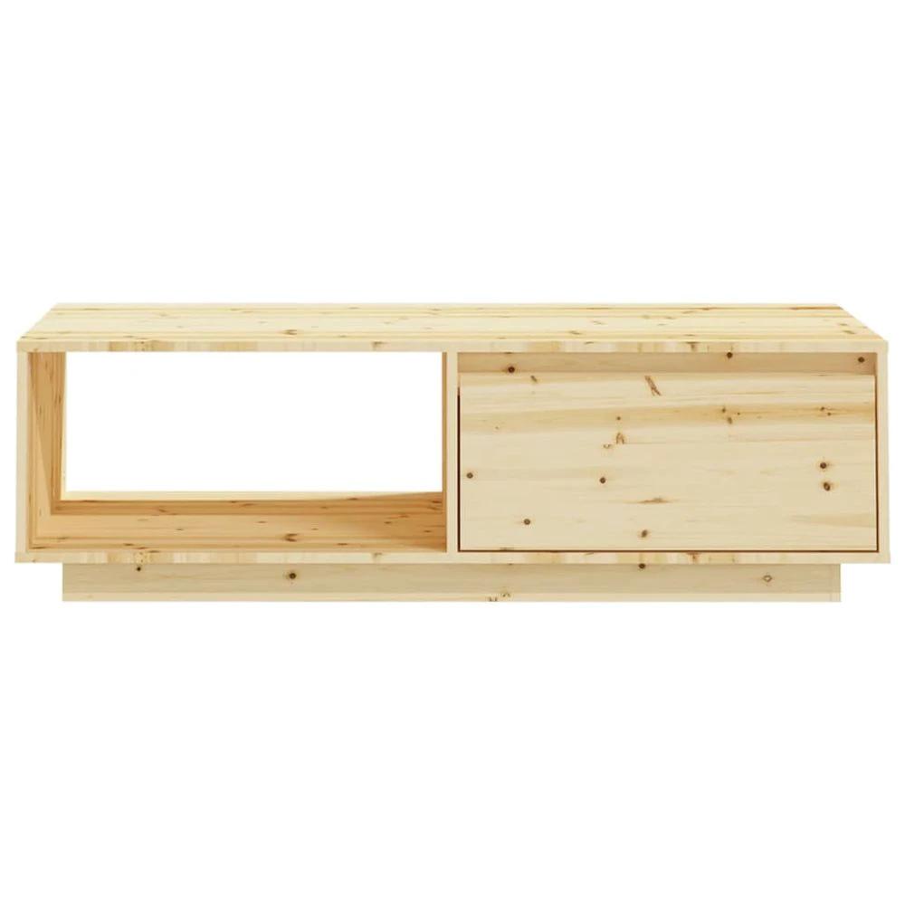 vidaXL Coffee Table 110x50x33.5 cm vidaXL Solid Firwood - Coffee Tables Coffee Table