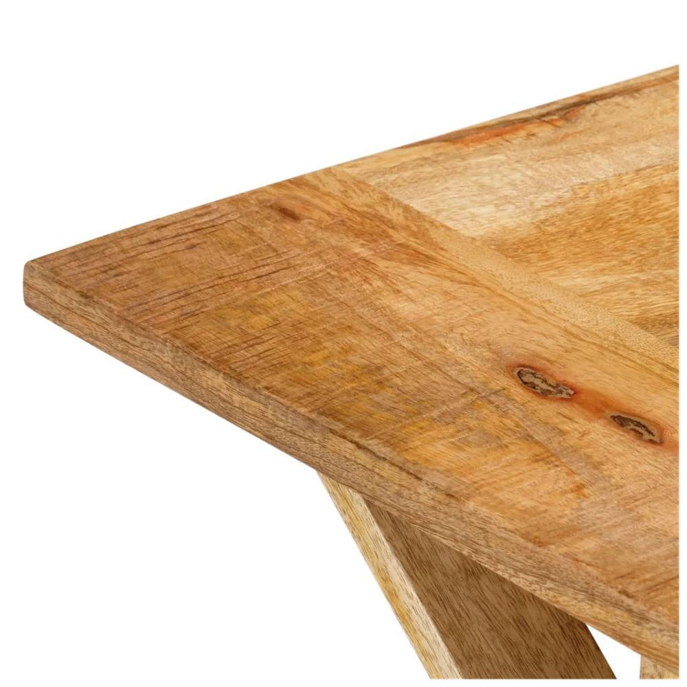 Coffee Table 110x52x40 cm vidaXL Solid Wood Mango by vidaXL