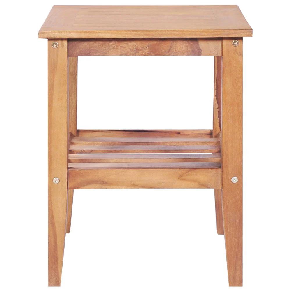 vidaXL Coffee Table 40x40x50 cm vidaXL Square Solid Teak - Coffee Tables Coffee Table