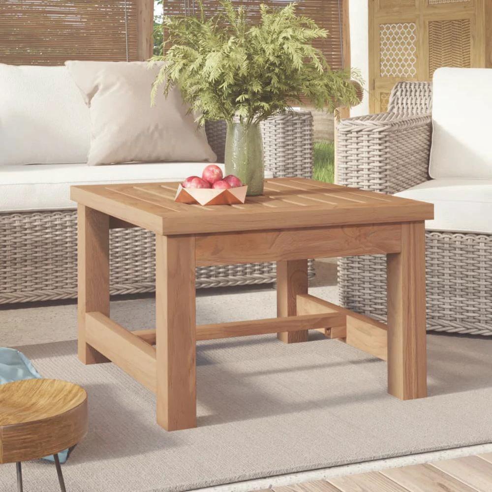 vidaXL Coffee Table 45x45x30 cm vidaXL Solid Wood Teak - Coffee Tables Coffee Table