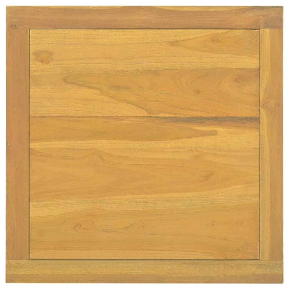 Coffee Table 60x60x40 cm vidaXL Solid Wood Teak by vidaXL
