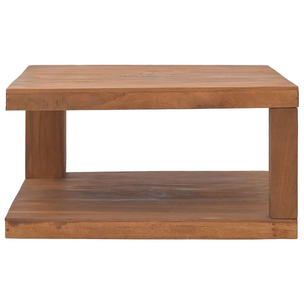 vidaXL Coffee Table 65x65x33 cm vidaXL Solid Teak Wood - Coffee Tables Coffee Table