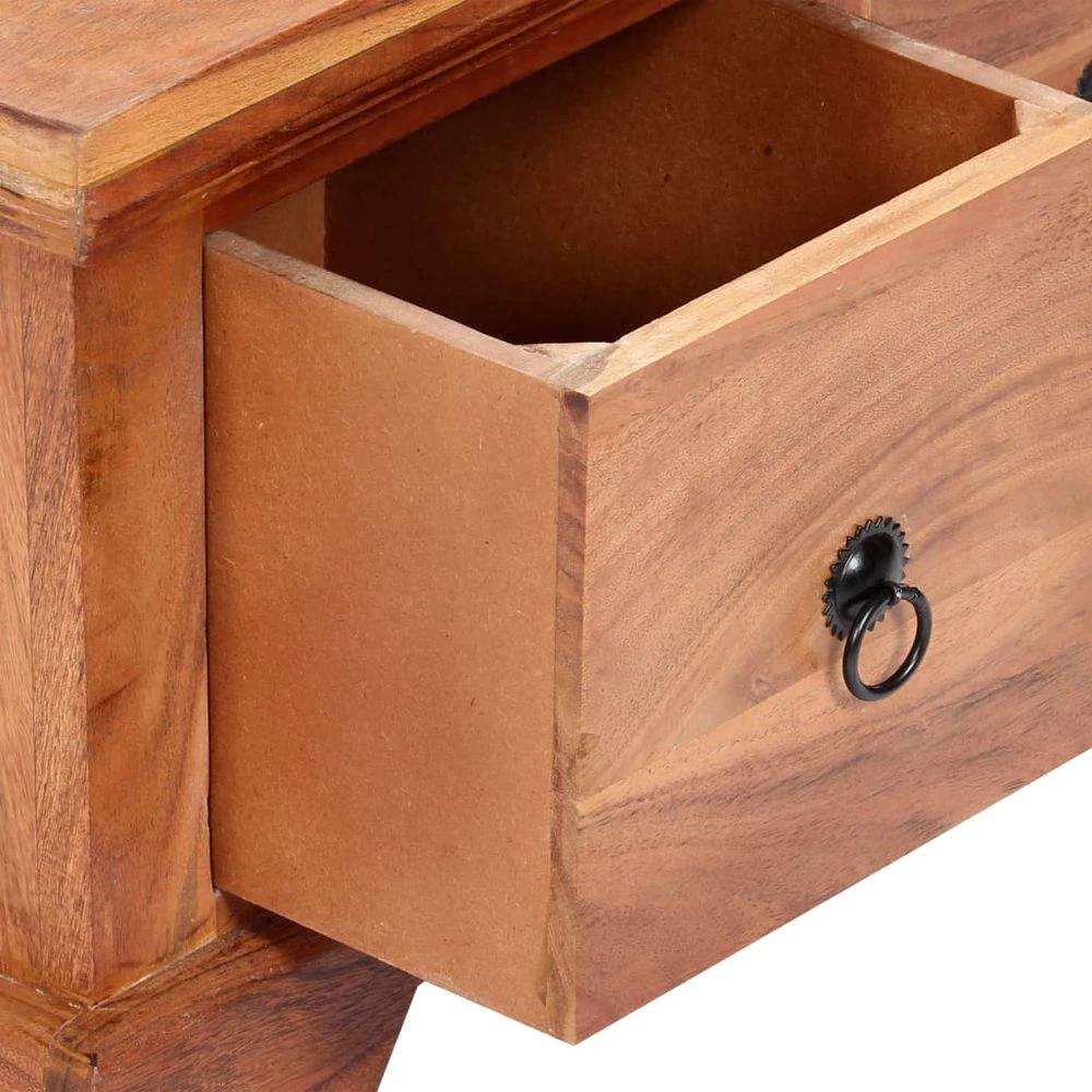 vidaXL Coffee Table 66x70x35 cm vidaXL Solid Acacia Wood - Coffee Tables Coffee Table