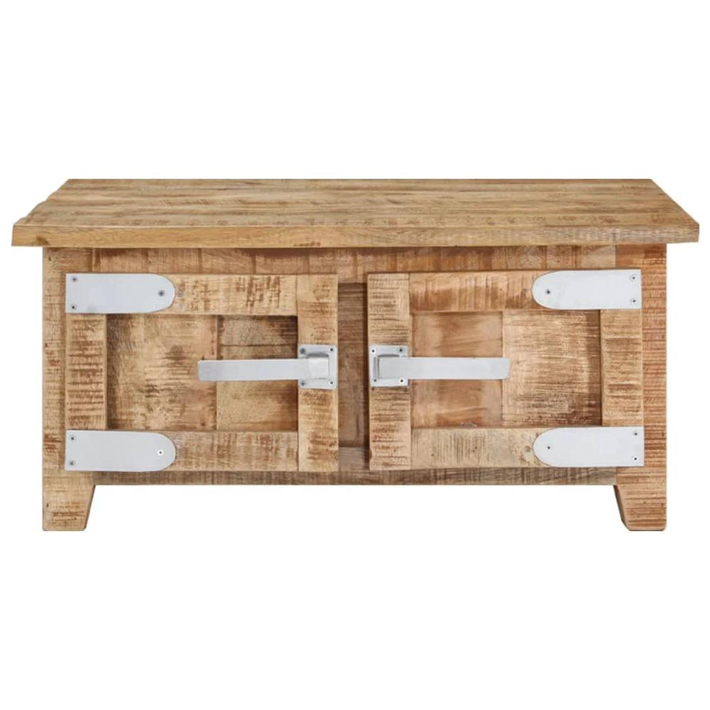 Coffee Table 67x67x30 cm vidaXL Solid Mango Wood by vidaXL