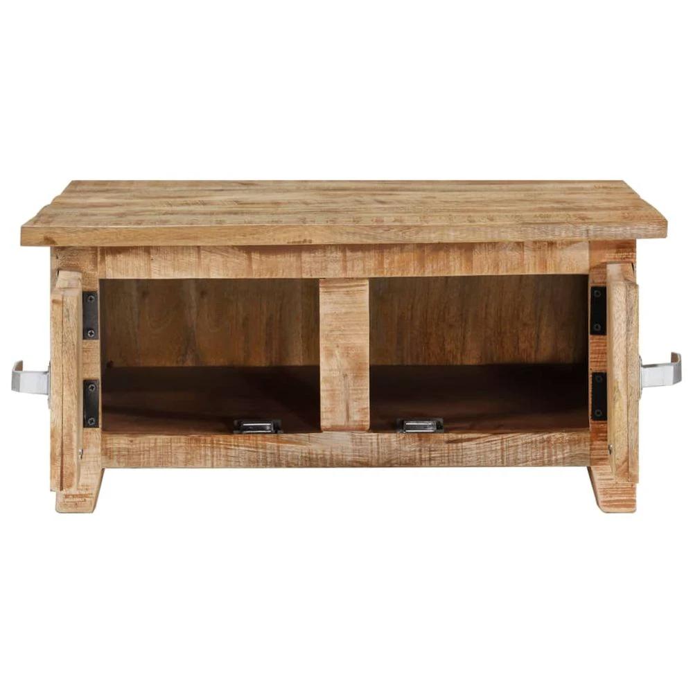 Coffee Table 67x67x30 cm vidaXL Solid Mango Wood by vidaXL
