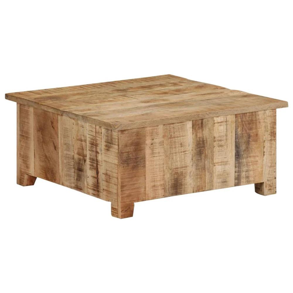 Coffee Table 67x67x30 cm vidaXL Solid Mango Wood by vidaXL