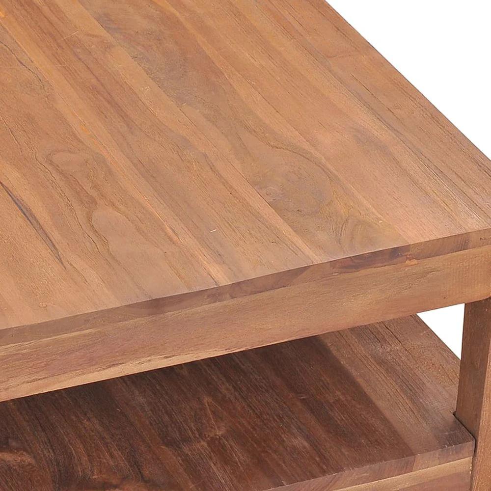 vidaXL Coffee Table 68x67x35 cm vidaXL Solid Teak Wood - Coffee Tables Coffee Table