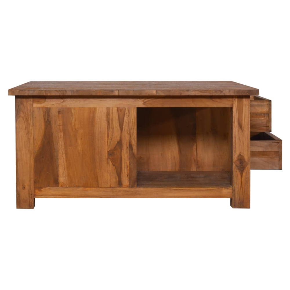 vidaXL Coffee Table 68x68x33 cm vidaXL Solid Teak Wood - Coffee Tables Coffee Table