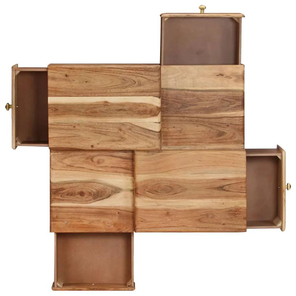 vidaXL Coffee Table 70x60x42 cm vidaXL Solid Acacia Wood - Coffee Tables Coffee Table