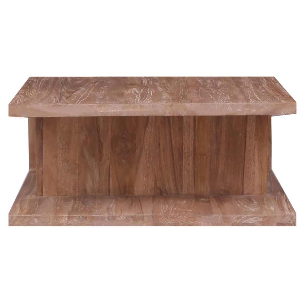 Coffee Table 70x70x30 cm vidaXL Solid Teak Wood by vidaXL