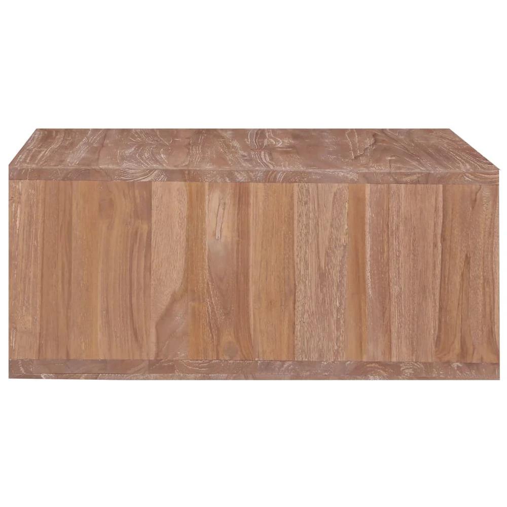 Coffee Table 70x70x30 cm vidaXL Solid Teak Wood by vidaXL