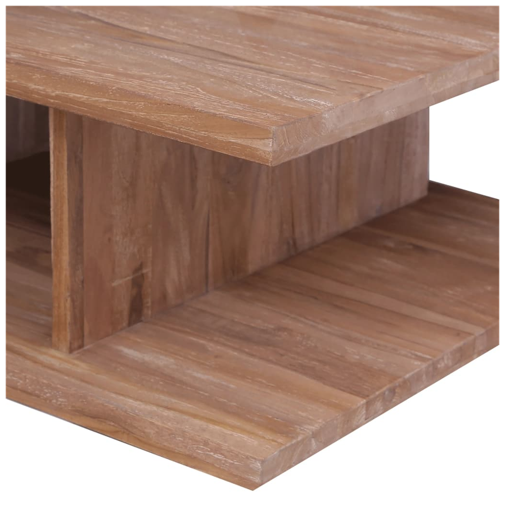 Coffee Table 70x70x30 cm vidaXL Solid Teak Wood by vidaXL