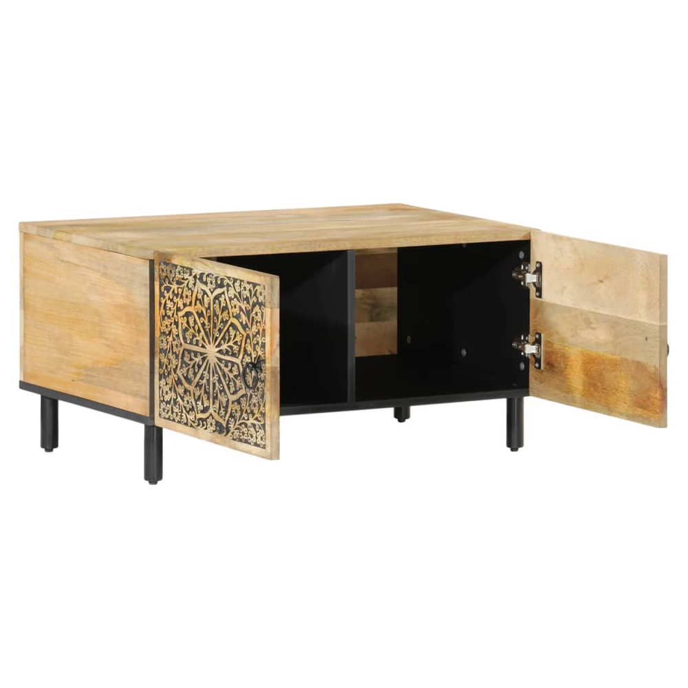 Coffee Table 80x50x40 cm vidaXL Solid Wood Mango by vidaXL