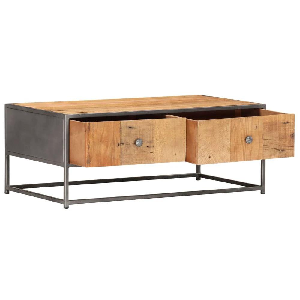 vidaXL Coffee Table 90x50x35 cm vidaXL Solid Reclaimed Wood - Coffee Tables Coffee Table