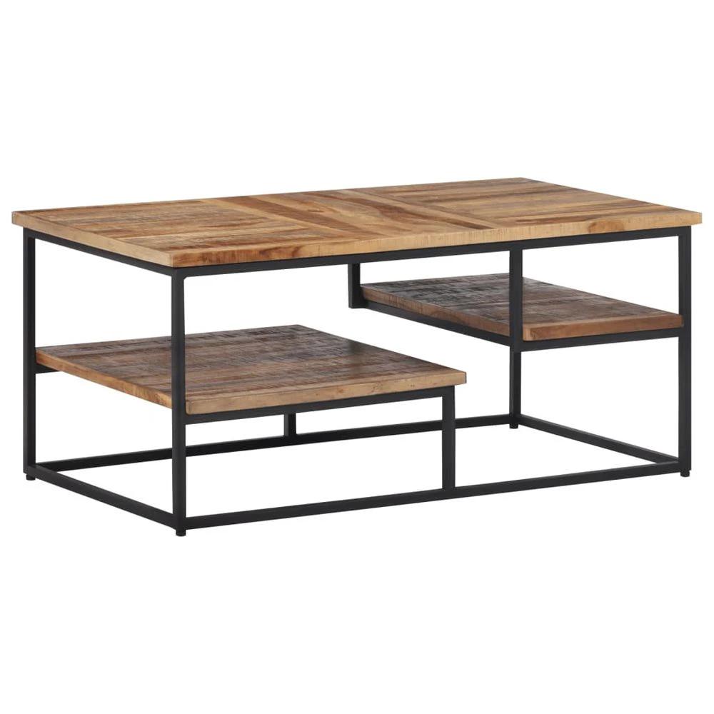 vidaXL Coffee Table 90x50x39 cm vidaXL Solid Reclaimed Teak - Coffee Tables Coffee Table
