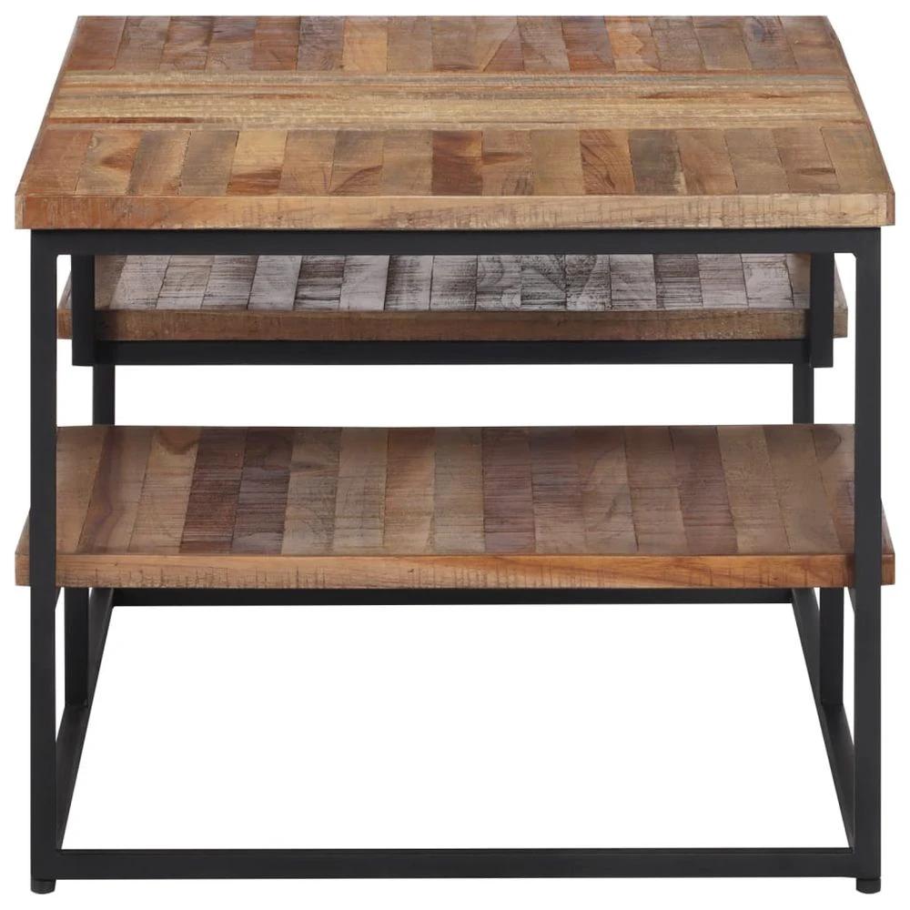 vidaXL Coffee Table 90x50x39 cm vidaXL Solid Reclaimed Teak - Coffee Tables Coffee Table
