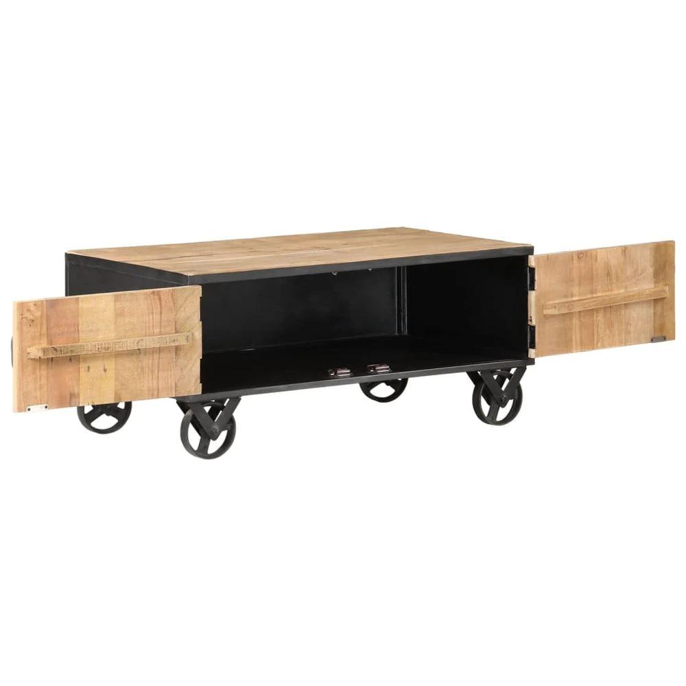 Coffee Table 90x50x39 cm vidaXL Solid Reclaimed Wood by vidaXL