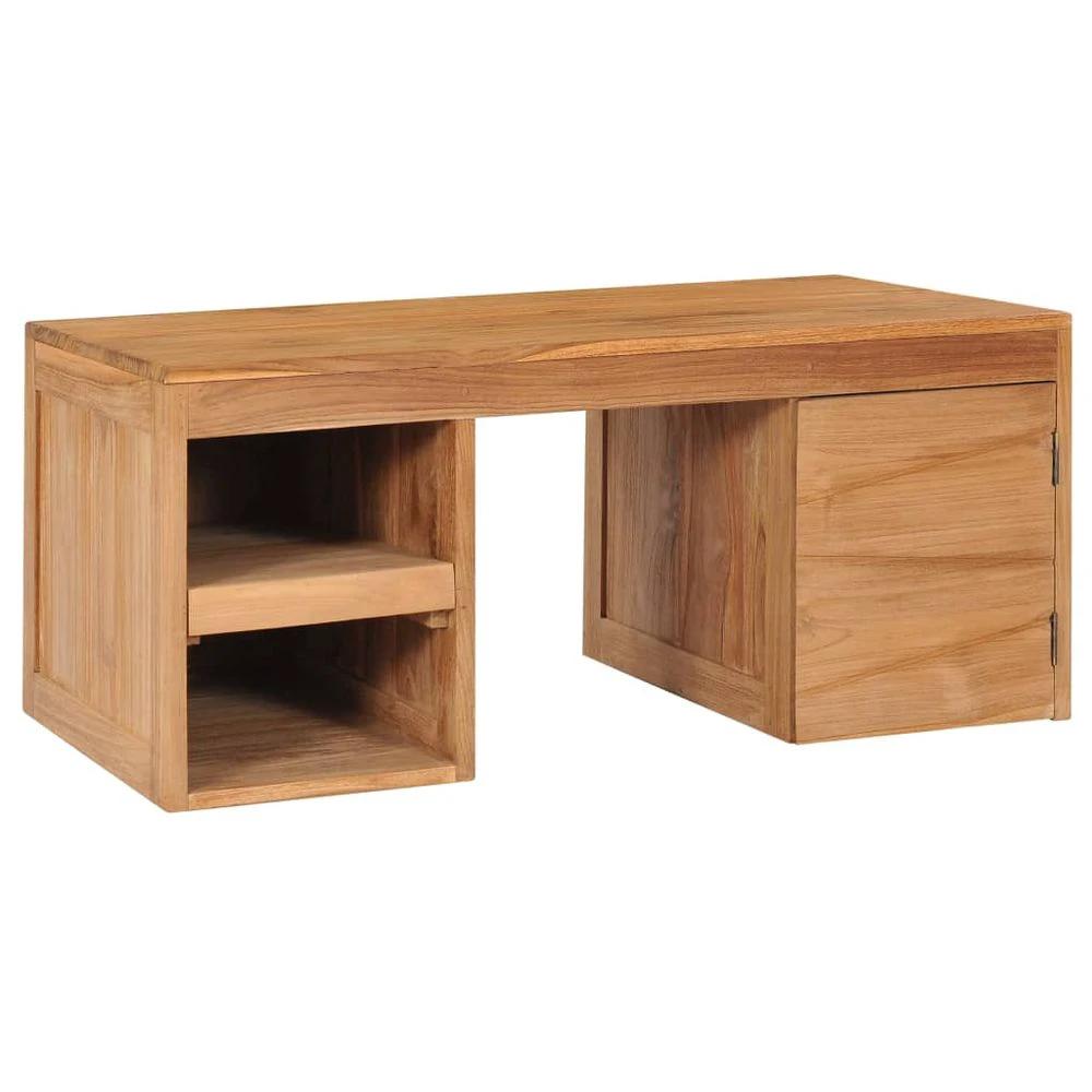 Coffee Table 90x50x40 cm vidaXL Solid Teak Wood by vidaXL