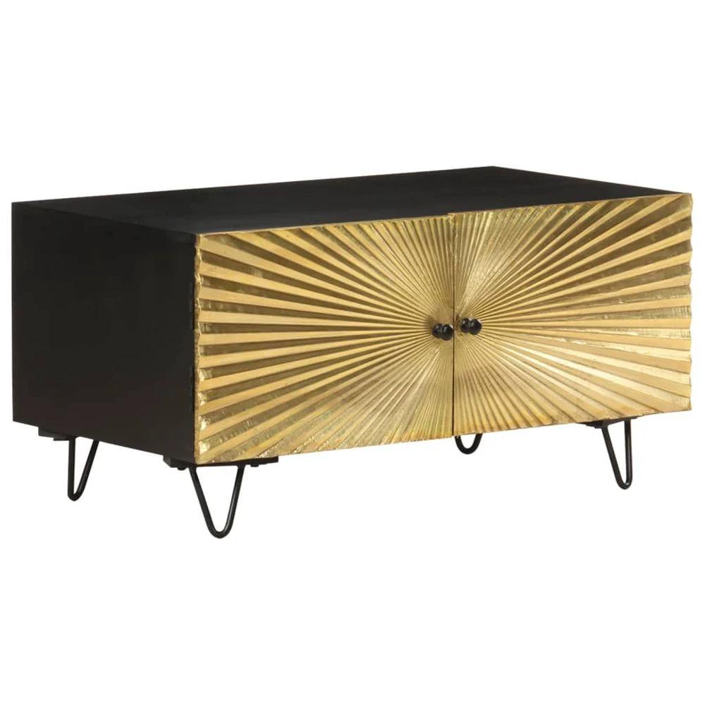Coffee Table 90x50x45 cm vidaXL Solid Mango Wood by vidaXL