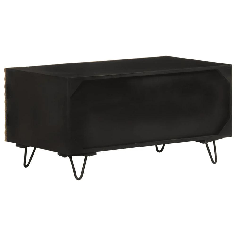 Coffee Table 90x50x45 cm vidaXL Solid Mango Wood by vidaXL