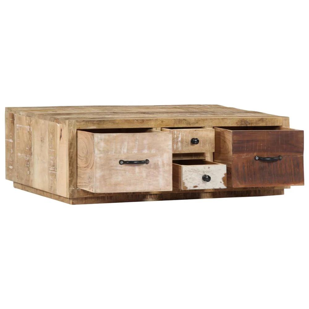 Coffee Table 90x60x30 cm vidaXL Solid Mango Wood by vidaXL