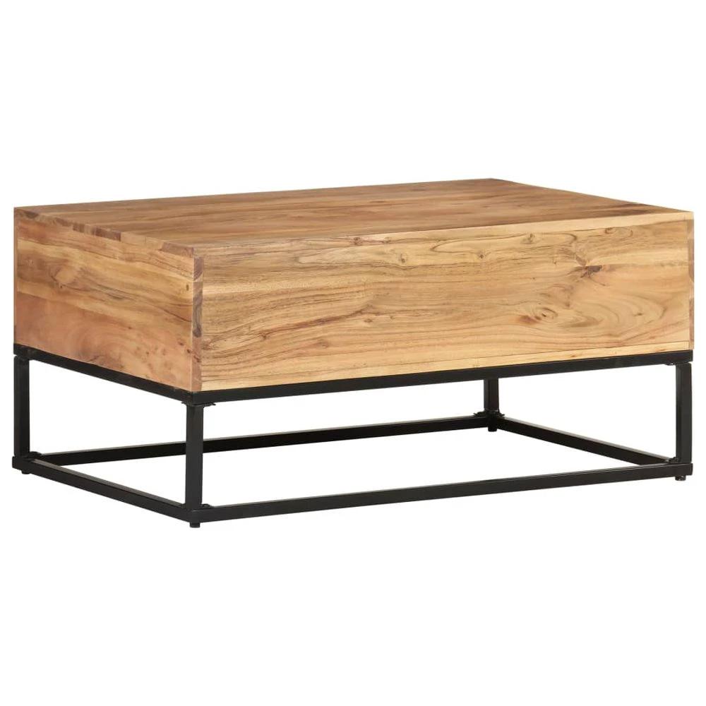 vidaXL Coffee Table 90x60x40 cm vidaXL Solid Acacia Wood - Coffee Tables Coffee Table