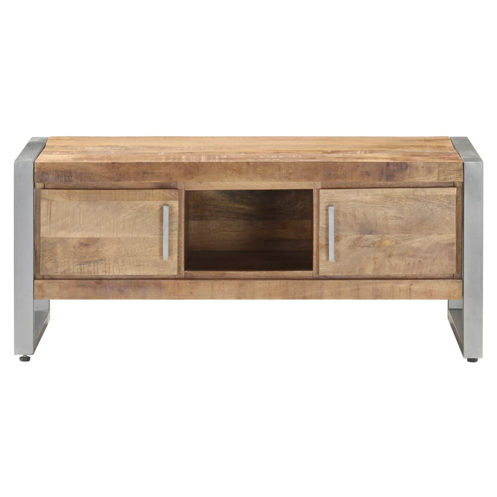 vidaXL Coffee Table 95x50x40 cm vidaXL Rough Mango Wood - Coffee Tables Coffee Table